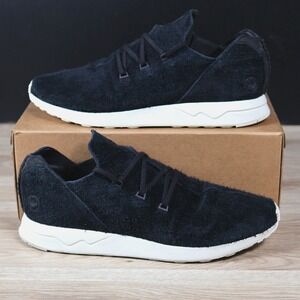 Adidas Wings+Horns Shoes Mens 13 Black Suede ZX Flux ADV Athletic Sneaker BB3751
